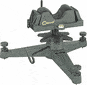 the rock deluxe shooting rest