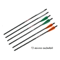 Carbon Arrows, Vanes 20" (72 pack)
