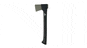 Camp Axe W/Sheath, 17.5
