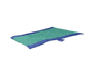 Parasheet, Sea Green/Bright Blue