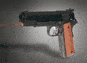 1911 Polished Blue Laser