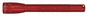 AAA Mini Mag Blister-Bat Dk Red
