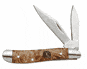 Insignia Folder Burl Wood Peanut