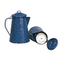Enamel Coffee Pot 12 Cup w/Perc